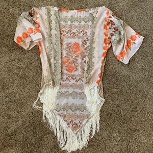 🎀 Floral Tassel Overpiece {PROMO ITEM}